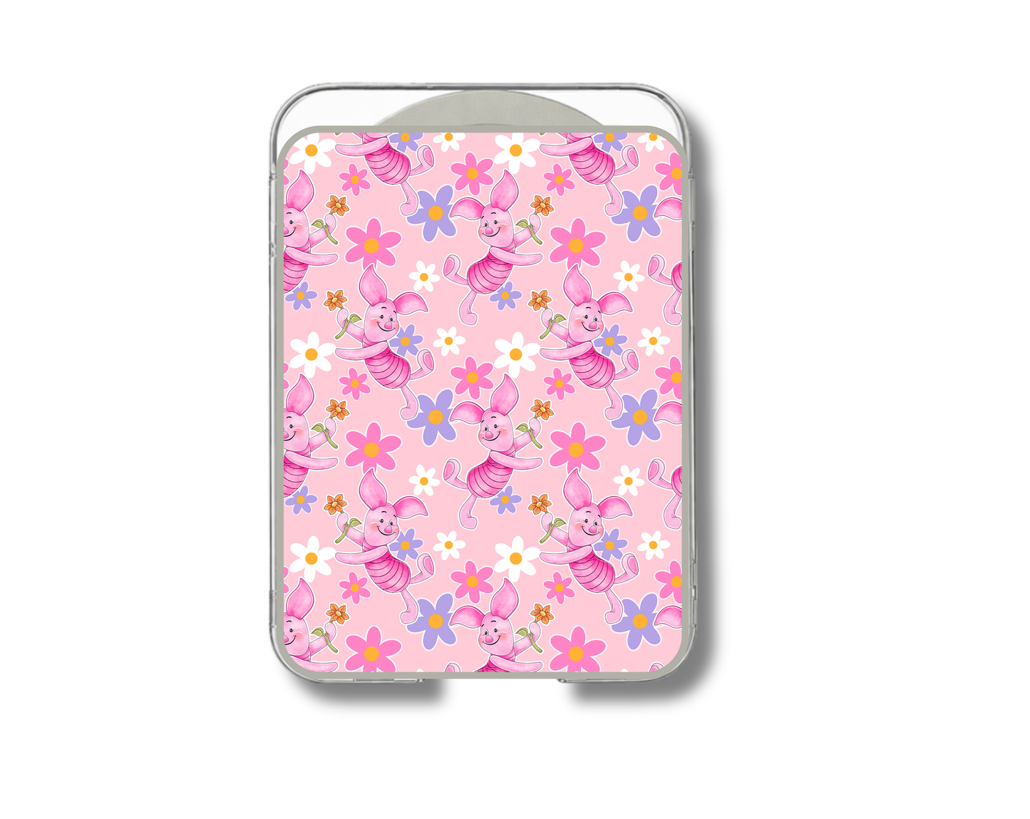 MagSafe card holder- Pink Pig