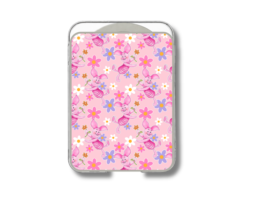 MagSafe card holder- Pink Pig