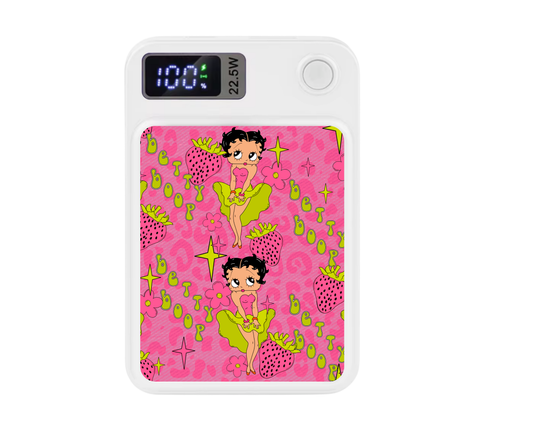 MagSafe Power bank chargers- Strawberry Boop
