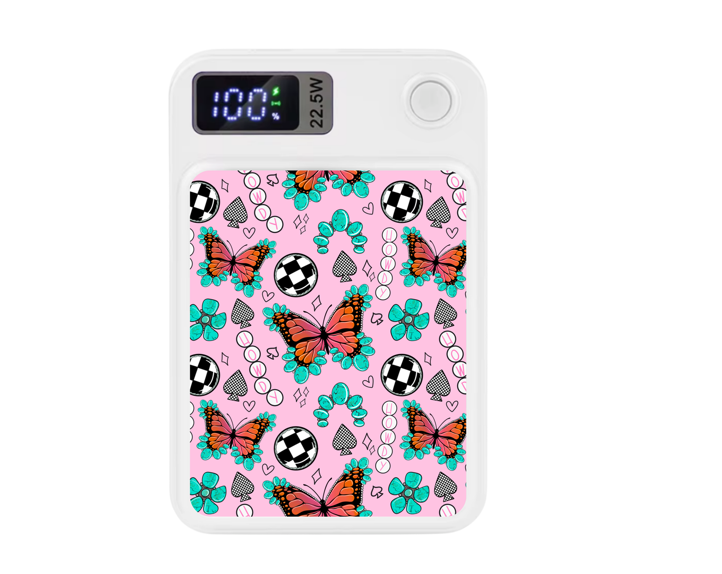 MagSafe Power bank chargers- Western Butterflies