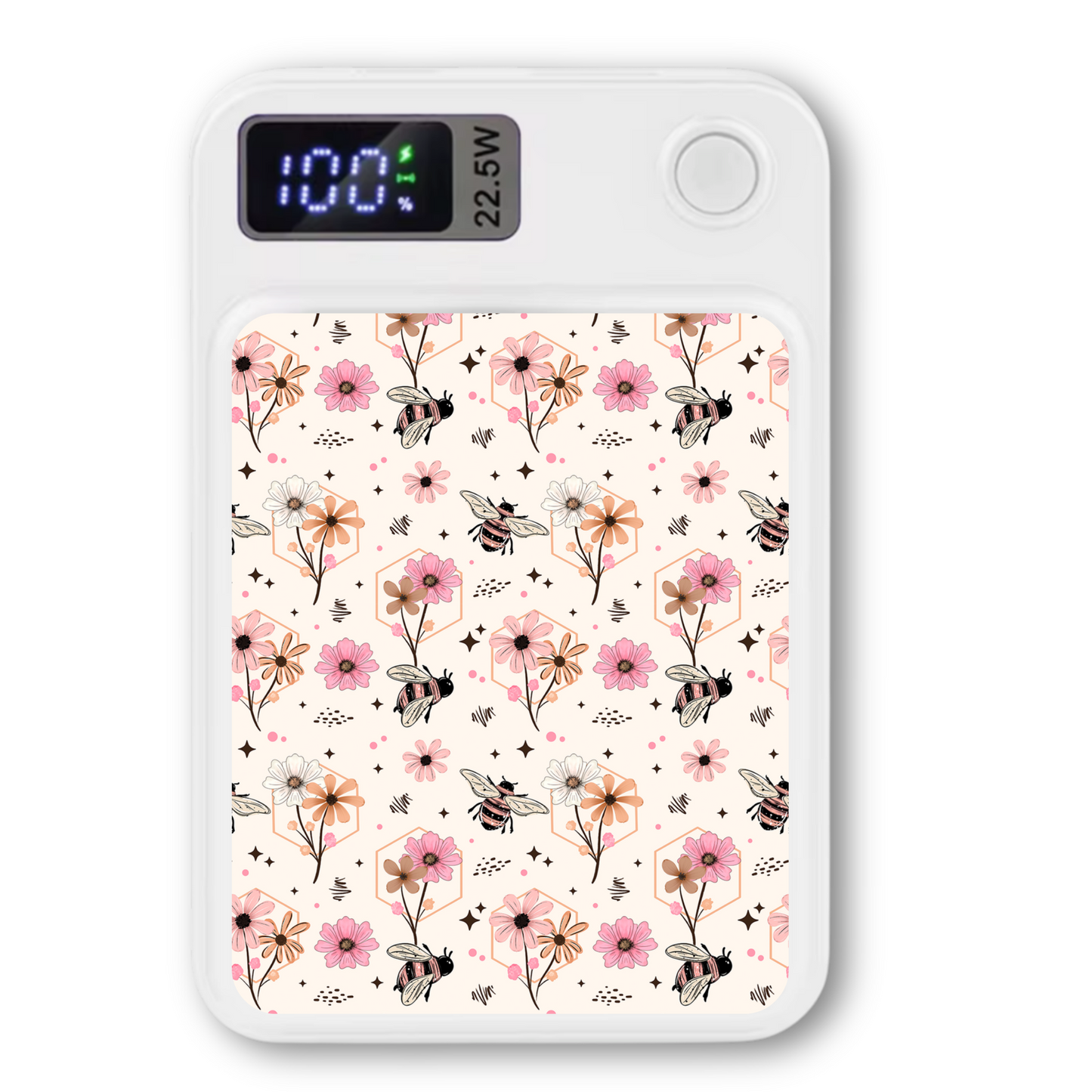 MagSafe Power bank chargers- Sprint neutral flower bees