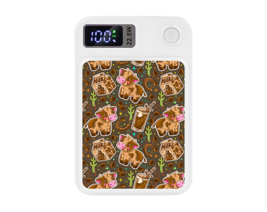 MagSafe Power bank chargers- Chocolate milk cows