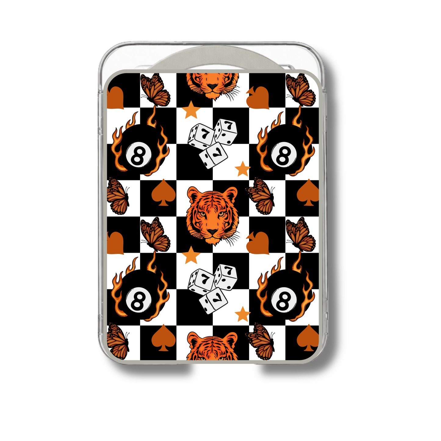 MagSafe card holder- Tiger 8's