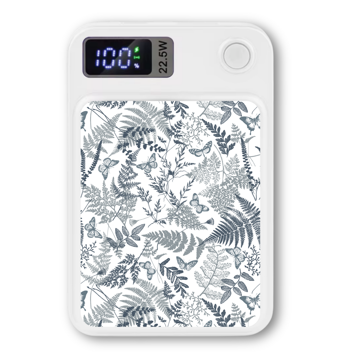 MagSafe Power bank chargers- Blue florals