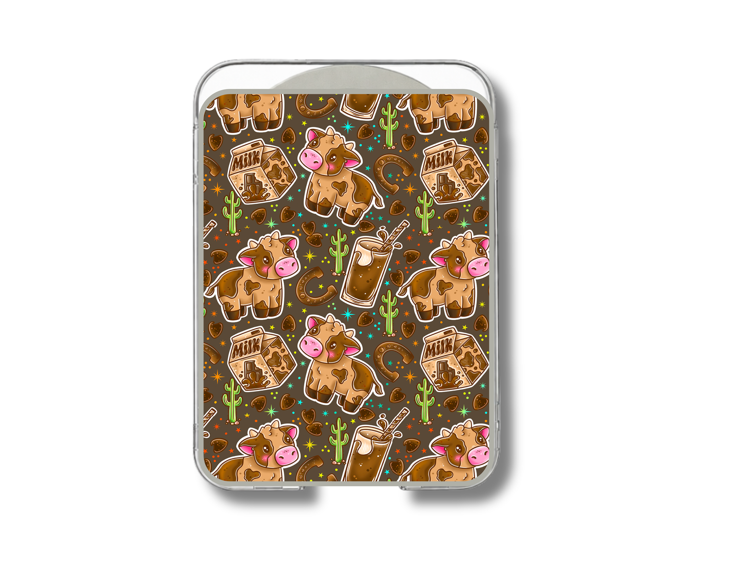 MagSafe card holder- Chocolate milk cows