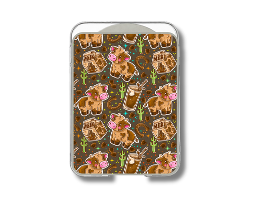 MagSafe card holder- Chocolate milk cows