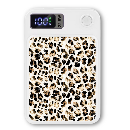 MagSafe Power bank chargers- Cheetah print