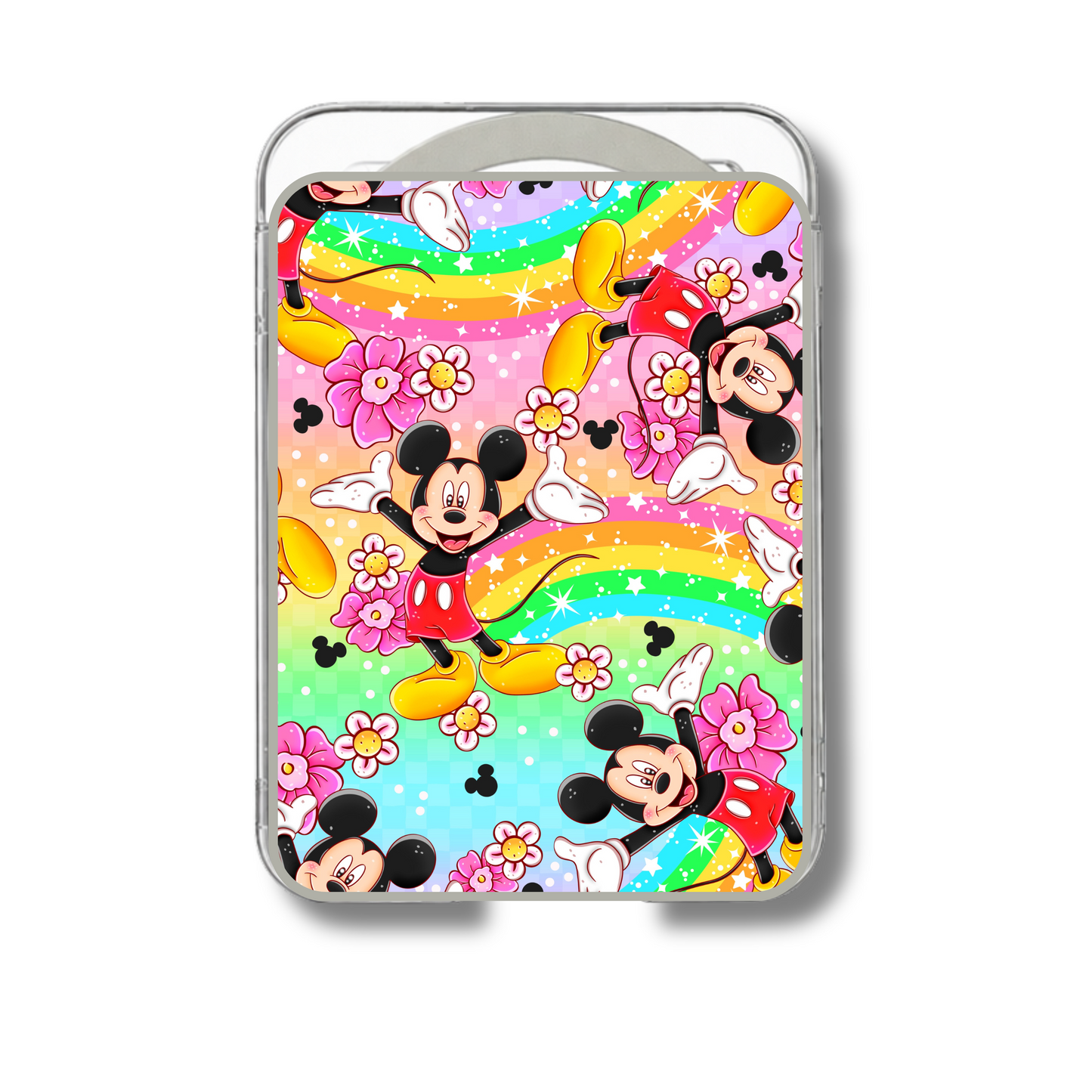 MagSafe card holder- Rainbow mouse