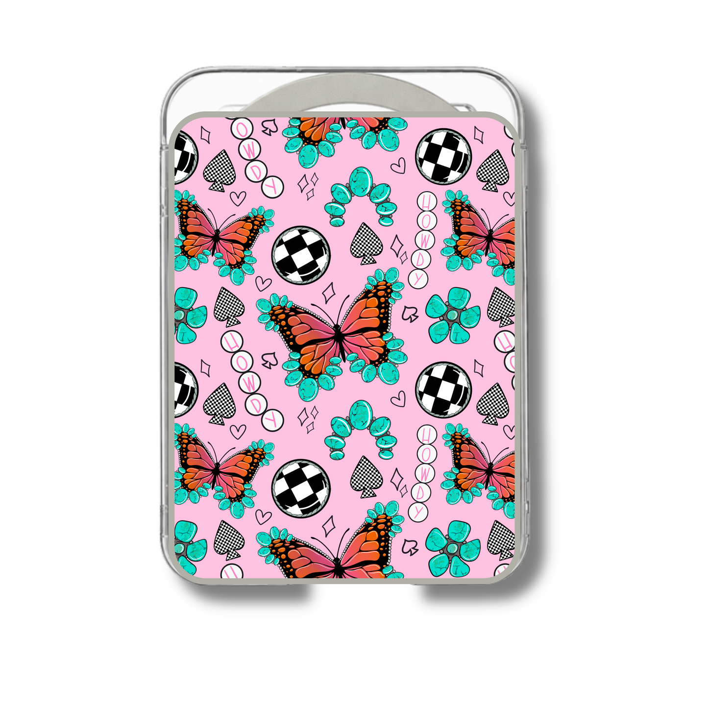 MagSafe card holder- Western butterflies