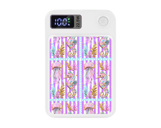 MagSafe Power bank chargers- Cute seahorse & Jellyfish