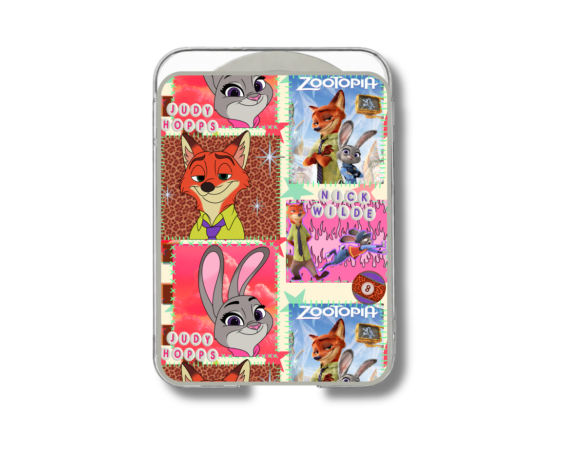 MagSafe card holder- Patch work Zoo