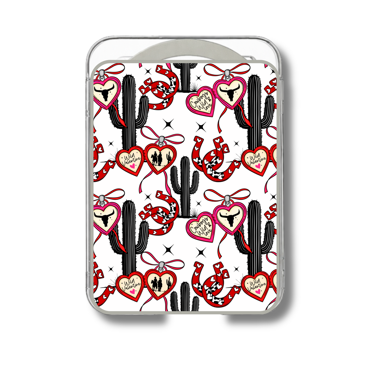 MagSafe card holder- Western Valentines