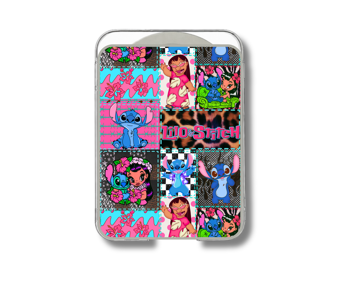 MagSafe card holder- Patch work Aliens