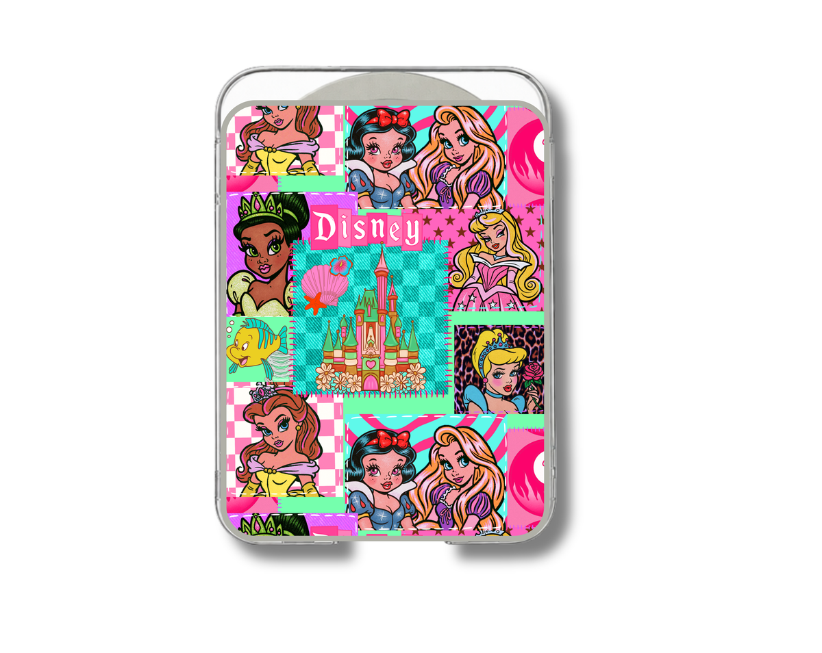 MagSafe card holder- Patch work Princess's