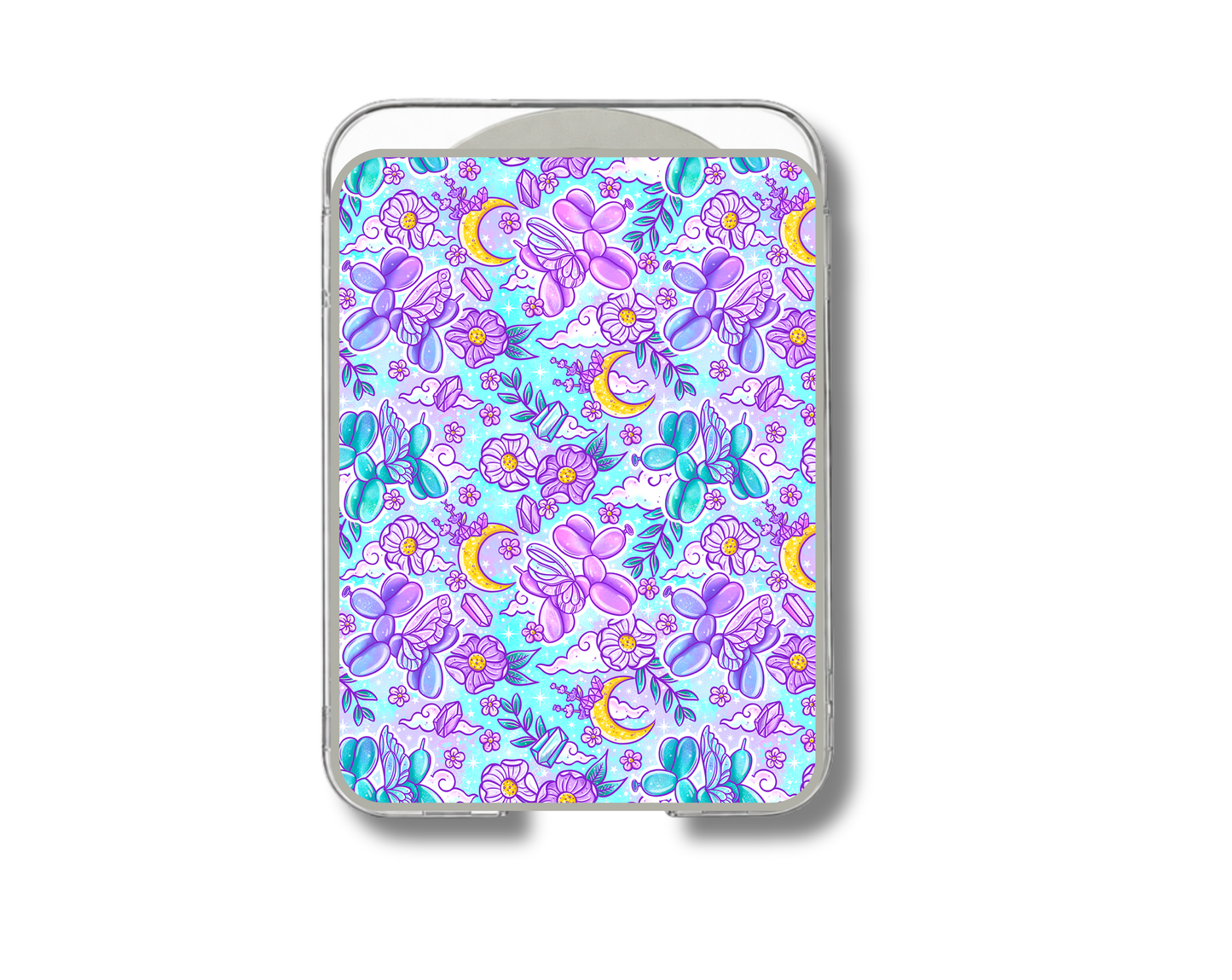 MagSafe card holder- Celestial Balloon dogs