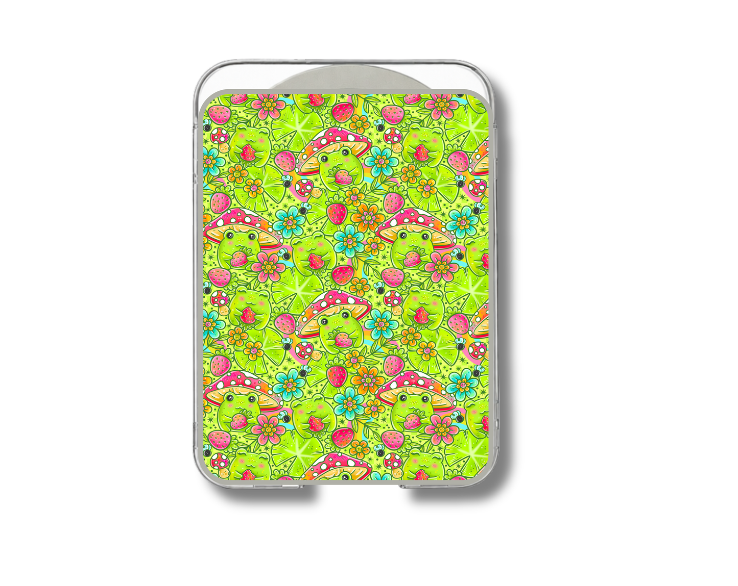 MagSafe card holder- Strawberry frogs