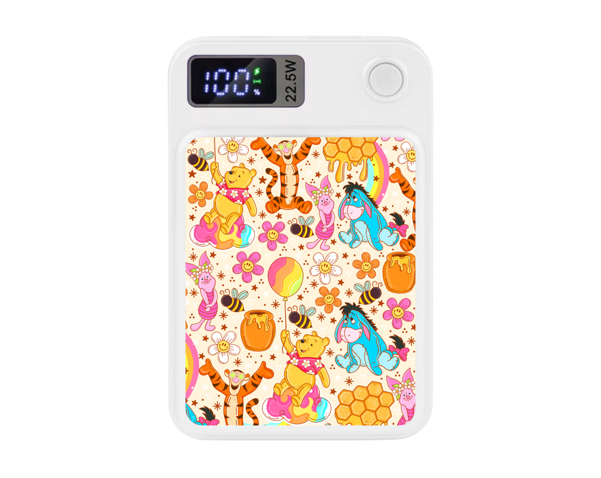 MagSafe Power bank chargers- Rainbow Honey Bear