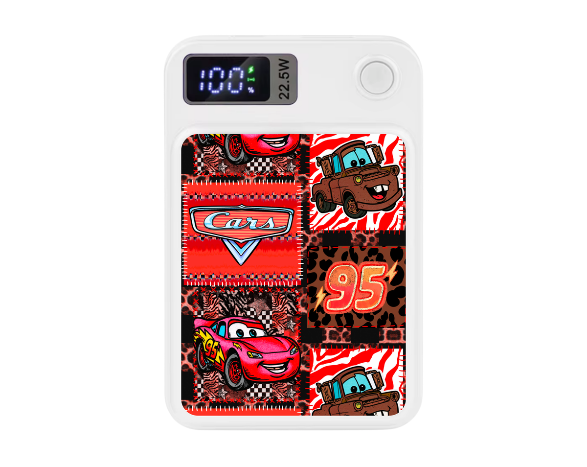 MagSafe Power bank chargers- Red Car
