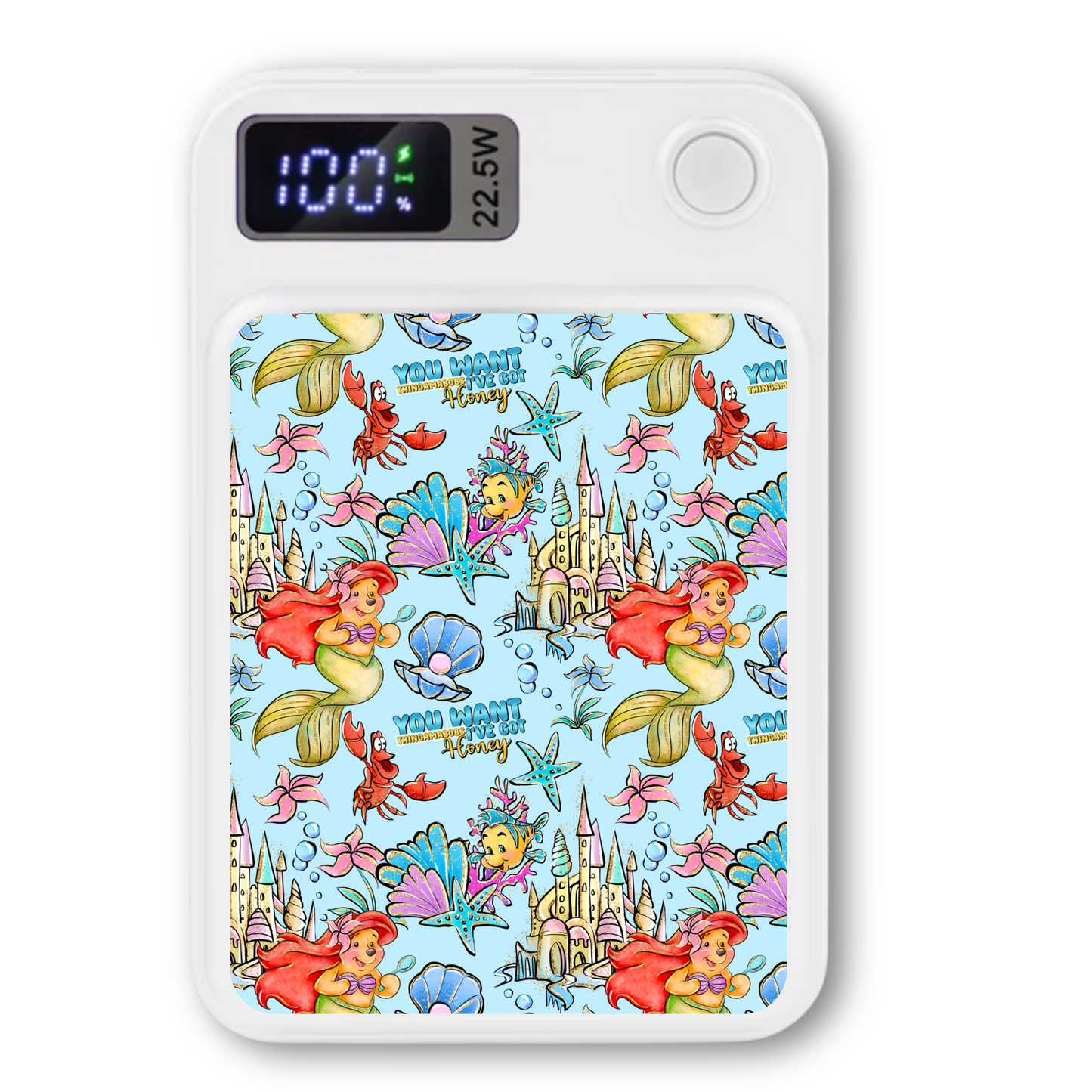 MagSafe Power bank chargers- Bear mermaid