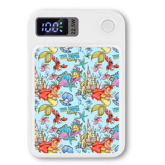MagSafe Power bank chargers- Bear mermaid