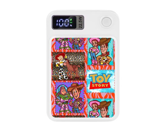 MagSafe Power bank chargers- Patch work retro Toys
