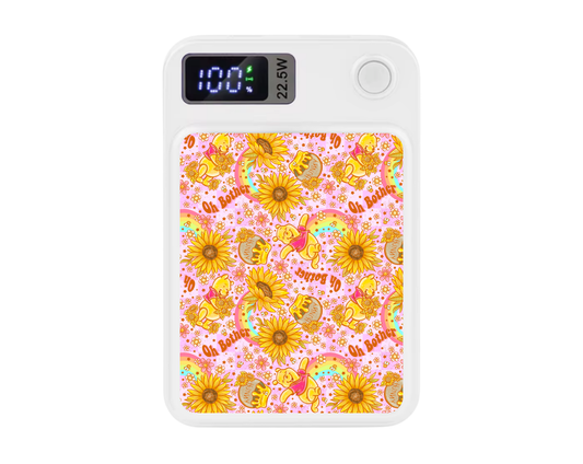 MagSafe Power bank chargers- Sunflower bears
