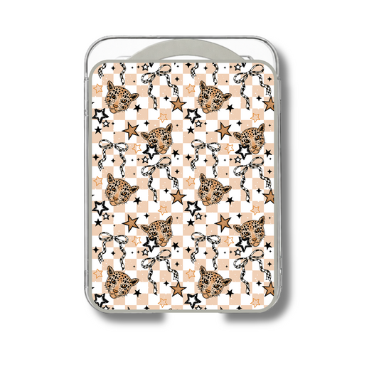 MagSafe card holder- Cheetah bows