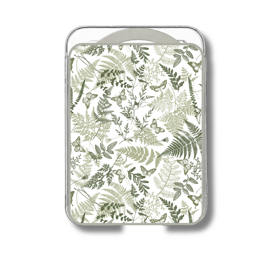 MagSafe card holder- Sage green florals