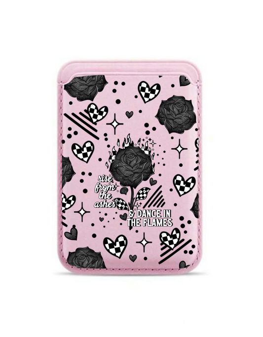 New MagSafe card holder -Pink * Dance in the flames