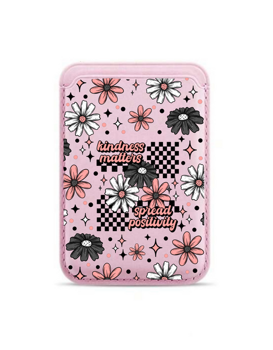 New MagSafe card holder - Pink * Kindness matters