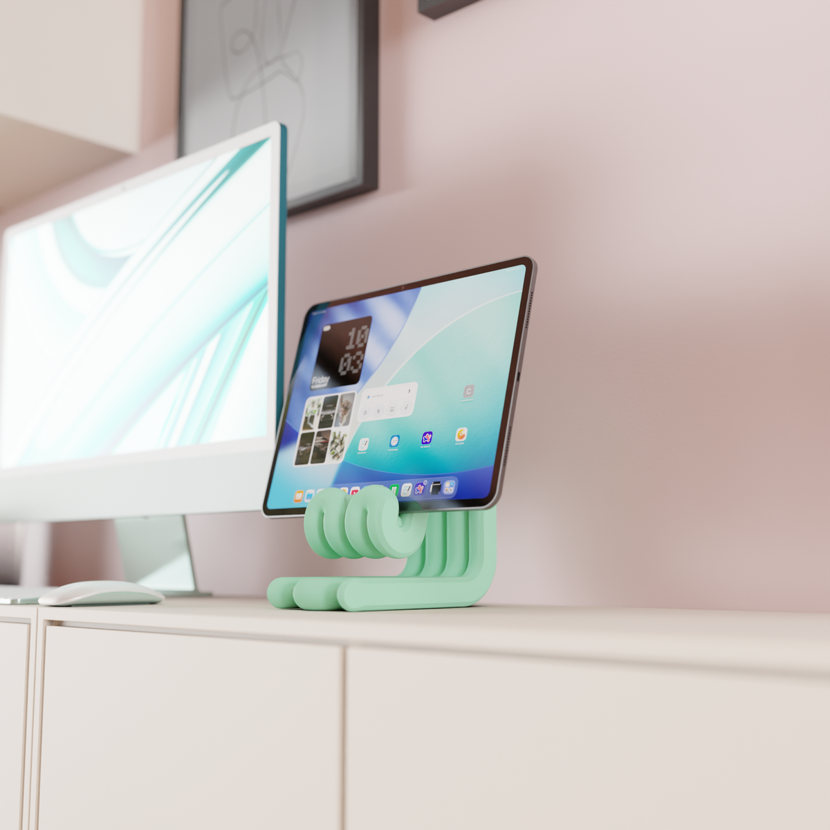 Cute aesthetic iPad stand