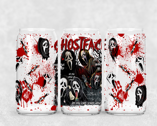 16oz Frosted can glass- GF