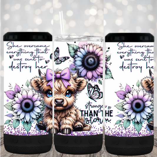 4 in 1 Tumbler with Bluetooth speaker- #22