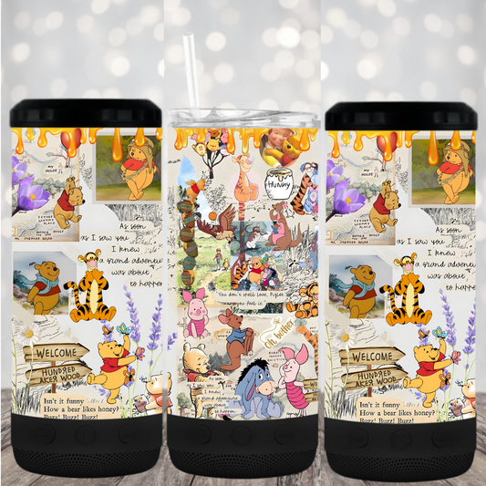 4 in 1 Tumbler with Bluetooth speaker- #26