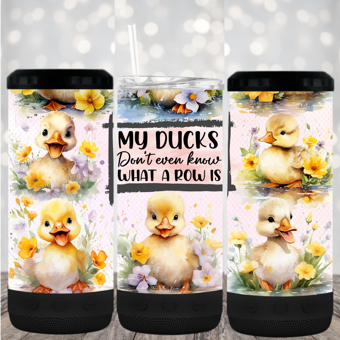 4 in 1 Tumbler with Bluetooth speaker- #32