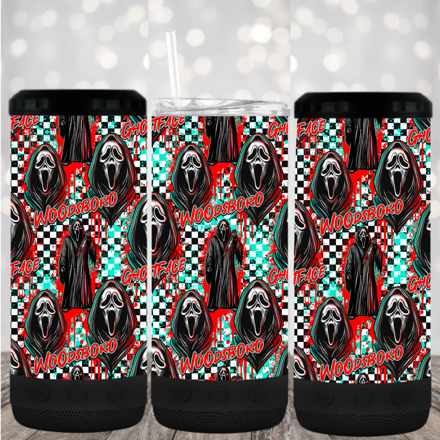 4 in 1 Tumbler with Bluetooth speaker- #40
