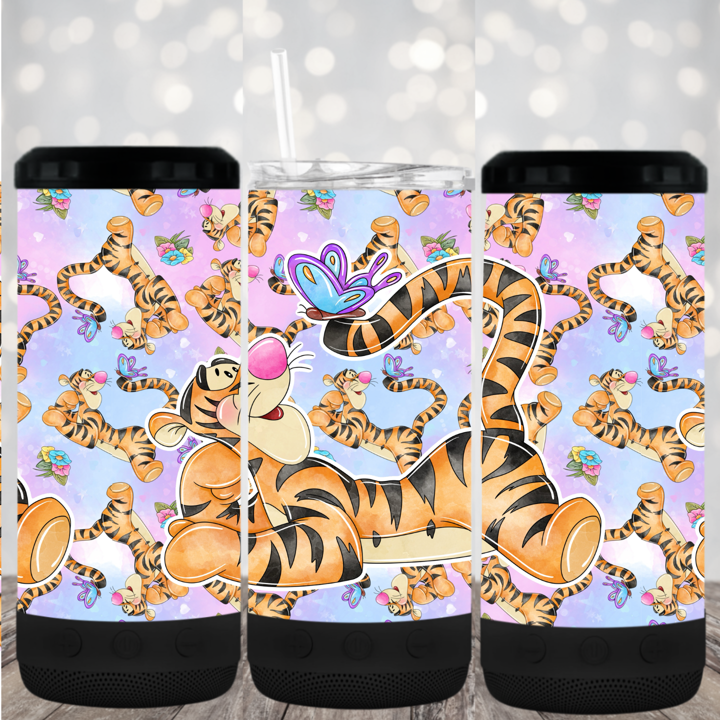 4 in 1 Tumbler with Bluetooth speaker- #48