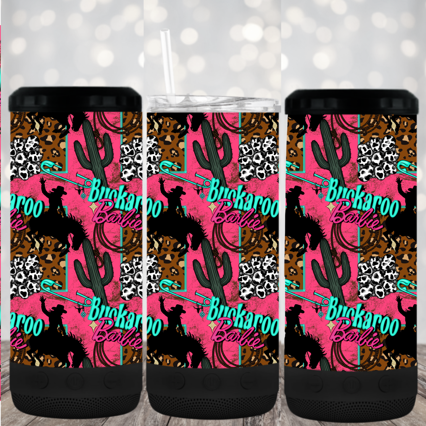 4 in 1 Tumbler with Bluetooth speaker- #51