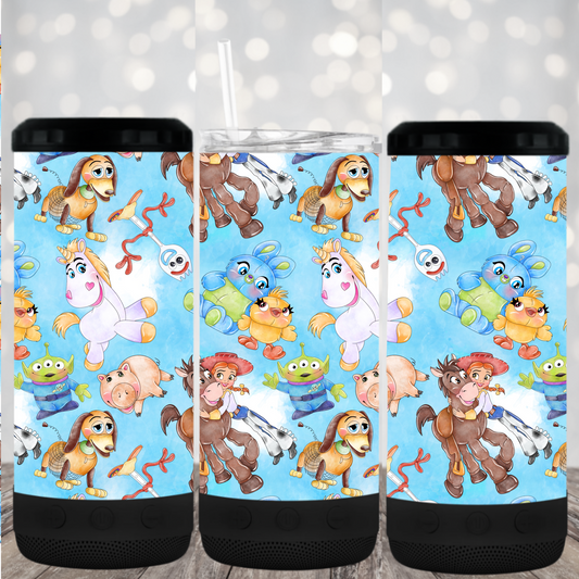 4 in 1 Tumbler with Bluetooth speaker- #53