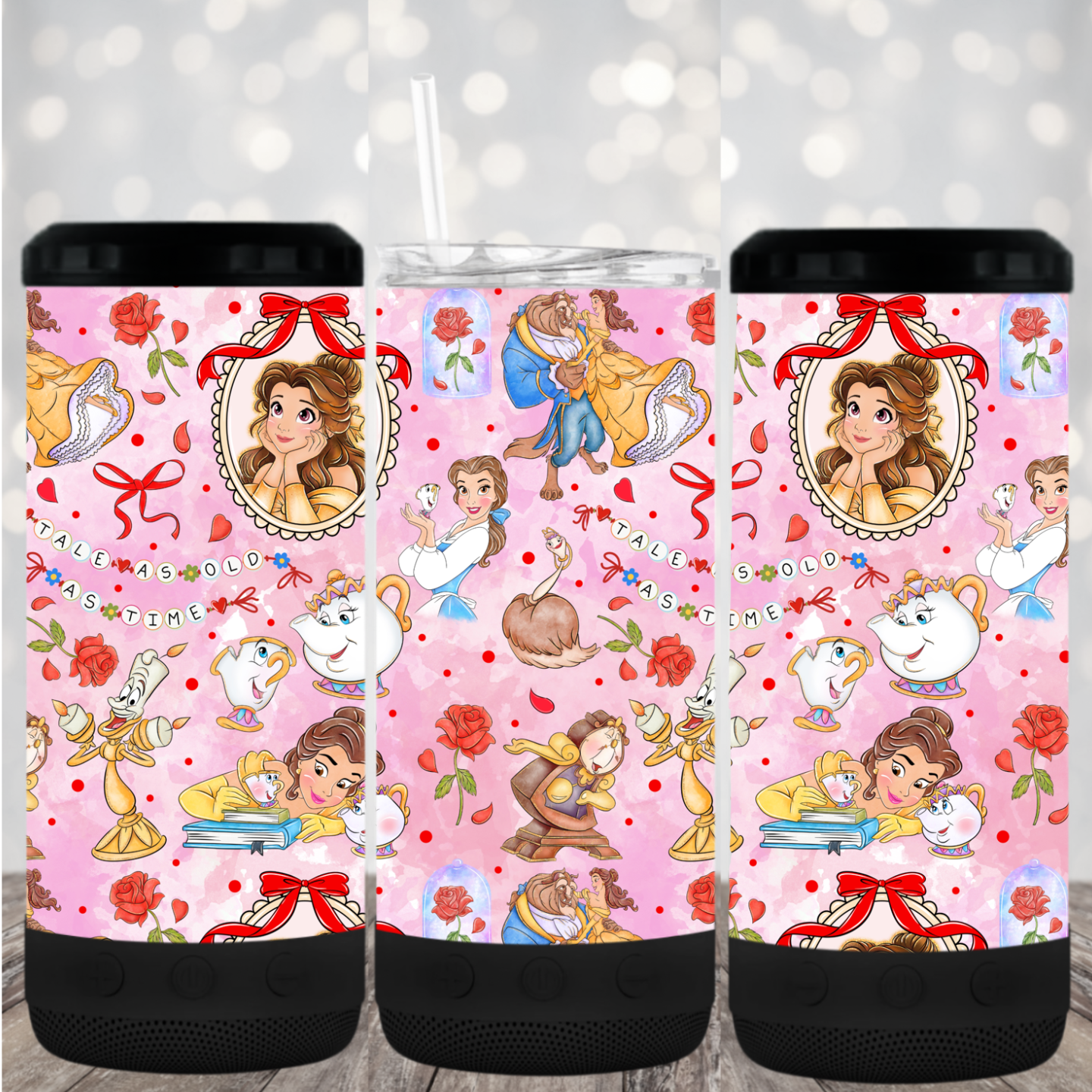 4 in 1 Tumbler with Bluetooth speaker- #57