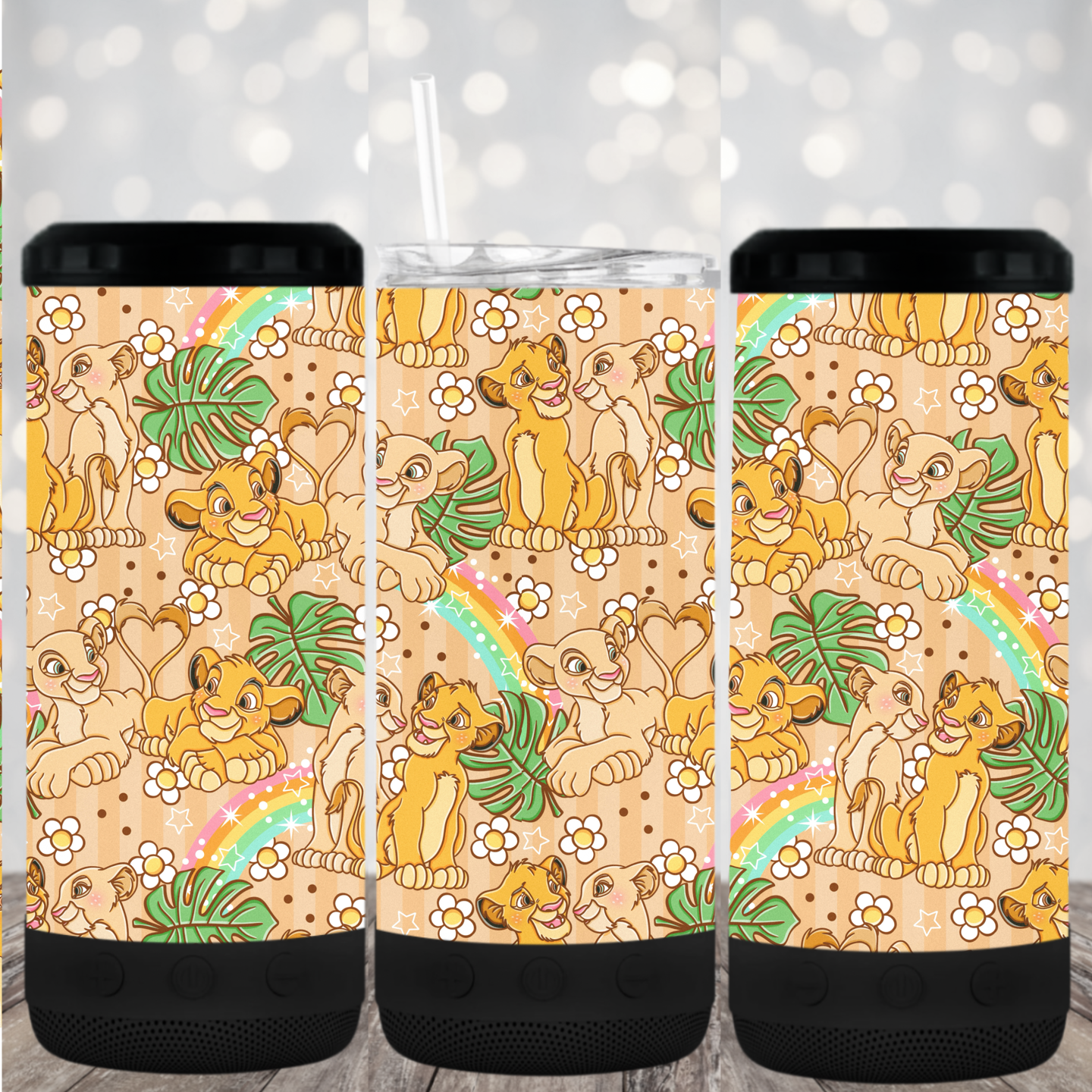 4 in 1 Tumbler with Bluetooth speaker- #59