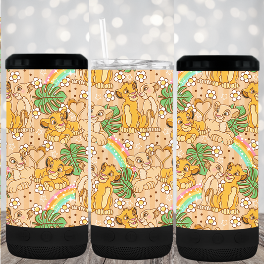 4 in 1 Tumbler with Bluetooth speaker- #59