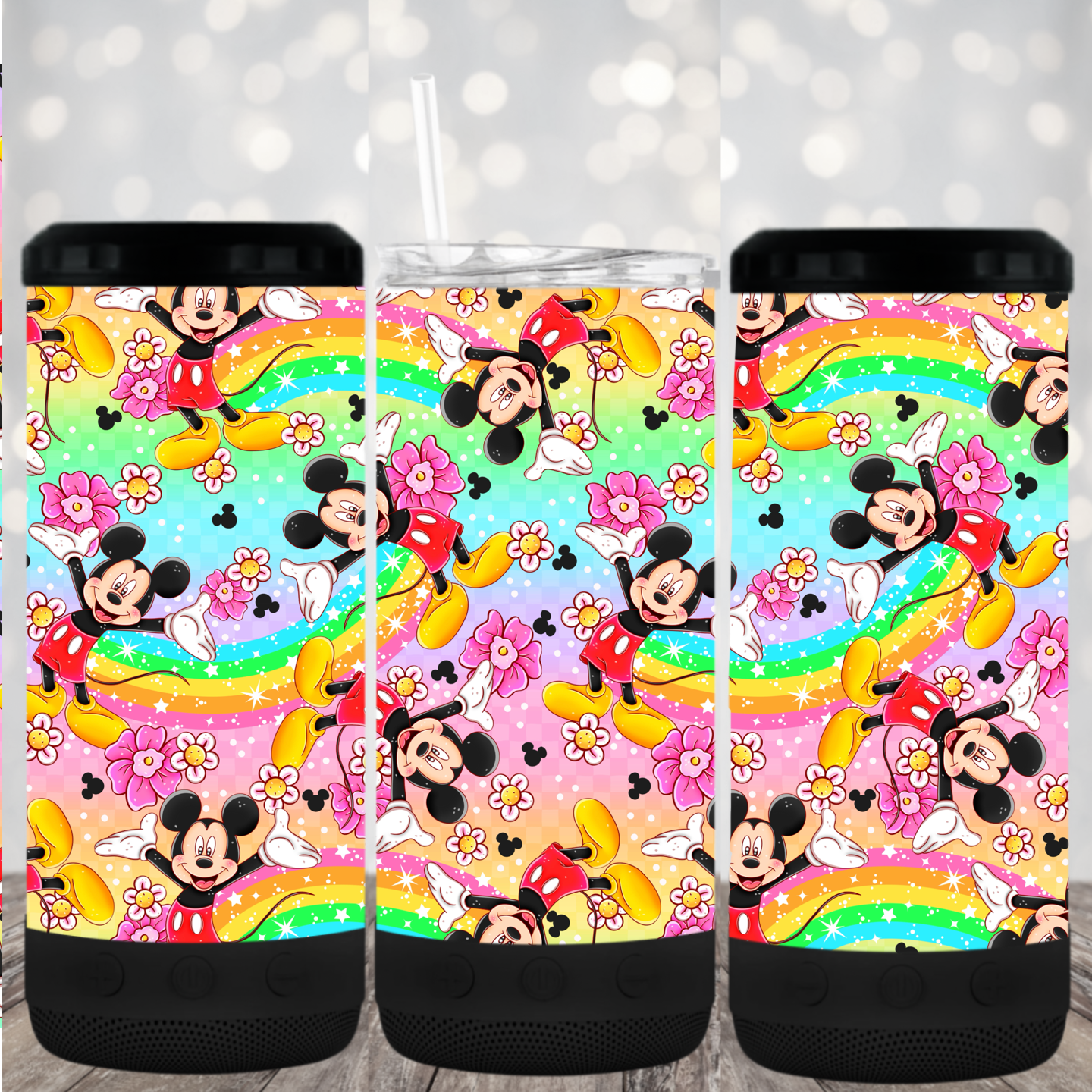 4 in 1 Tumbler with Bluetooth speaker- #60