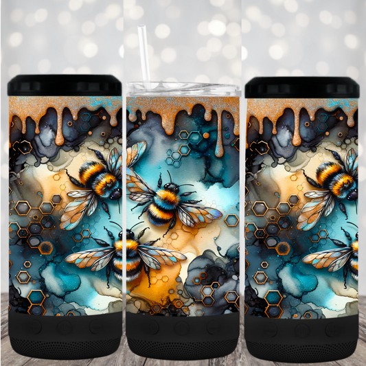 4 in 1 Tumbler with Bluetooth speaker- #65
