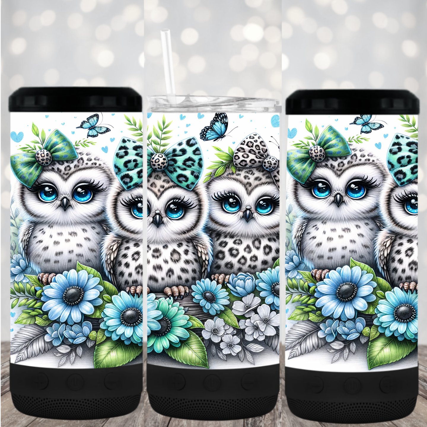 4 in 1 Tumbler with Bluetooth speaker- #66