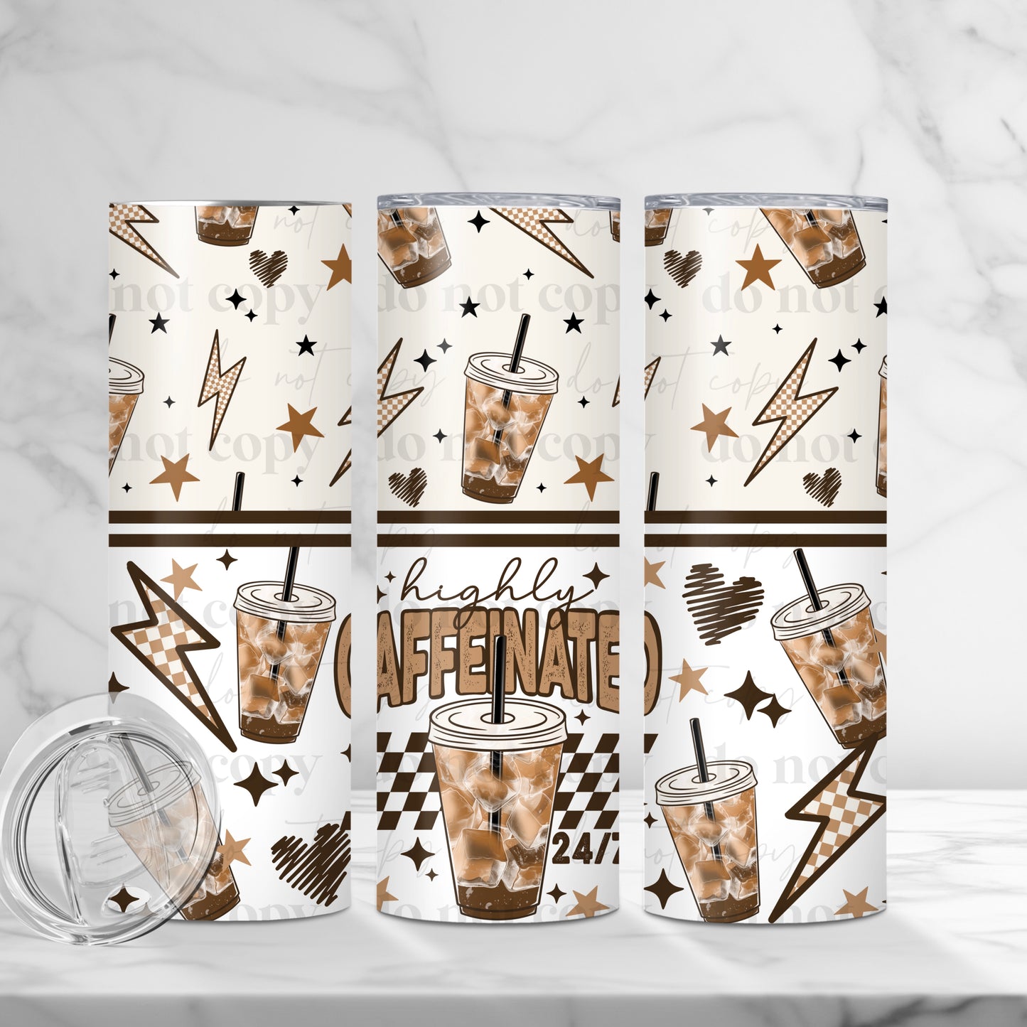 20oz Tumbler- Highly caffeinated