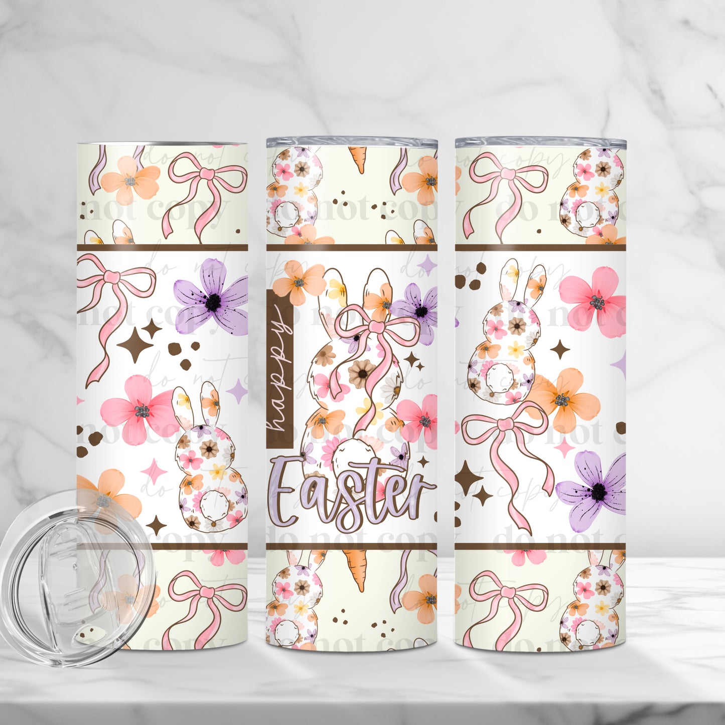 20oz Tumbler- Happy Easter 2