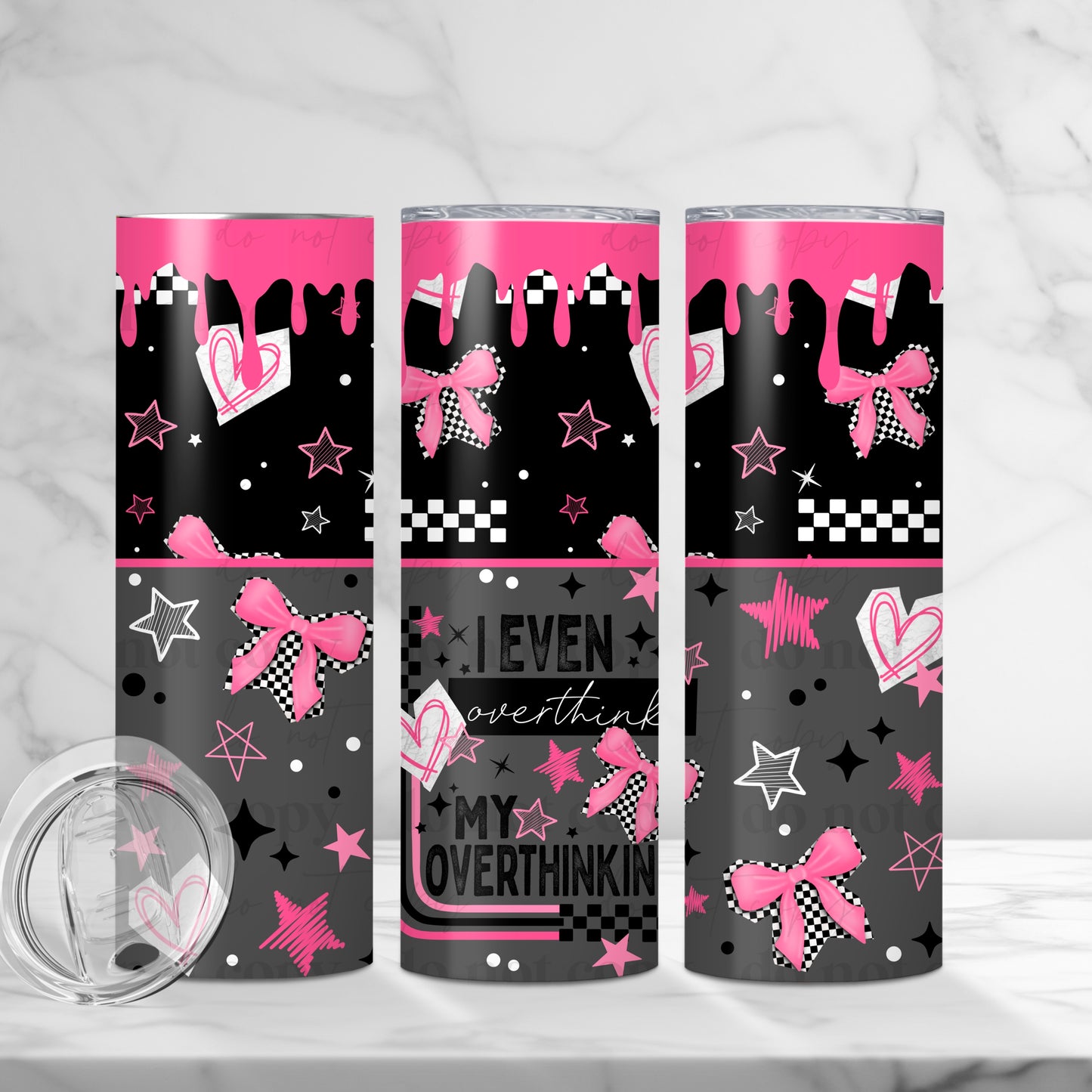 20oz Tumbler- Overthink