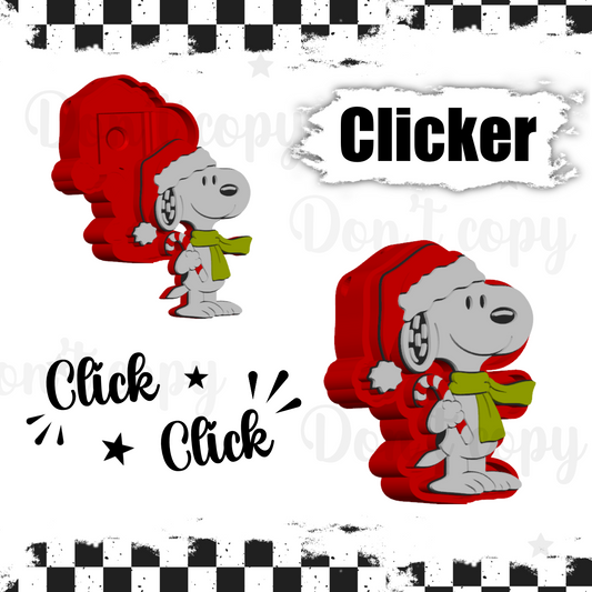 3D Printed fidget clickers- noopy