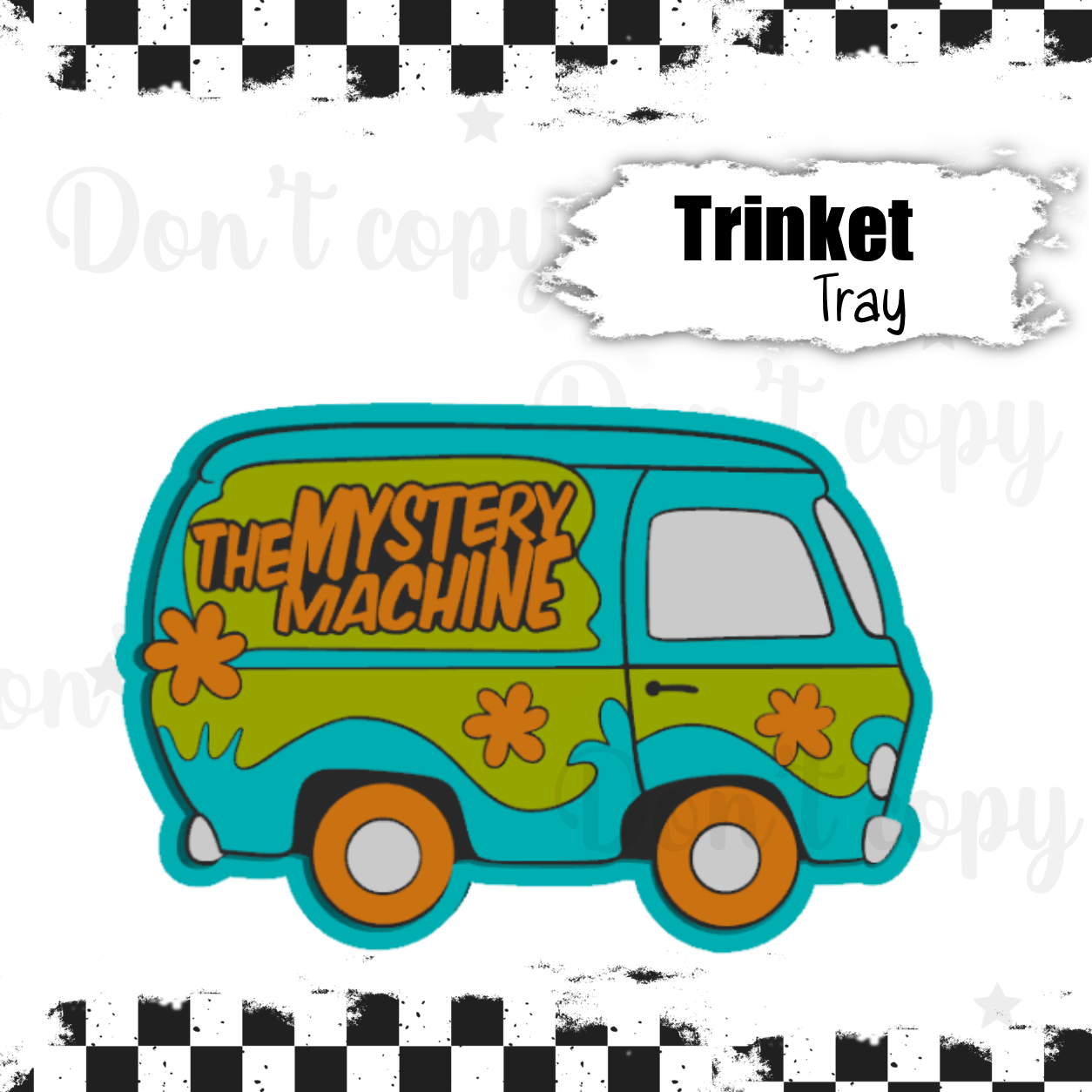 3D Printed Trinket trays - Mystery Van